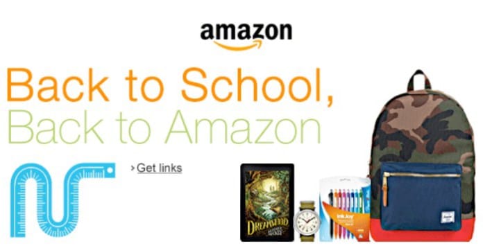 Amazon Back to School Sale Image